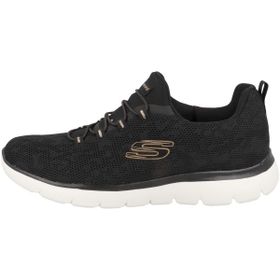 Skechers 149037 BKRG Summits - Leopard Spot Siyah Kadın Spor Ayakkabı