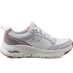 Skechers 149413TK LGPR ARCH FIT Gri Mor Kadın Lifestyle Ayakkabı