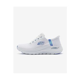 Skechers 150066TK WBL Beyaz Mavi Arch Fit 2.0 Easy Chic Kadın Spor Ayakkabı