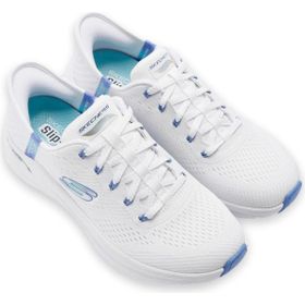 Skechers 150066TK WBL Beyaz Mavi Arch Fit 2.0 Easy Chic Kadın Spor Ayakkabı