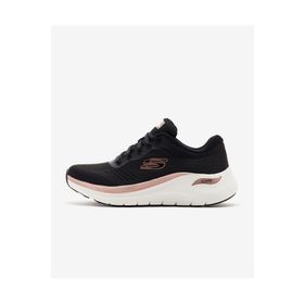 Skechers 150067 BKRG Arch Fit 2.0 Glow the Distance Siyah Kadın Spor Ayakkabı