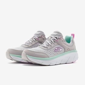 Skechers 150093 GYMT D'lux Walker 2.0 Daisy Doll Gri Kadın Spor Ayakkabı
