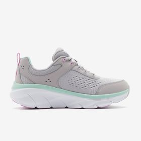 Skechers 150093 GYMT D'lux Walker 2.0 Daisy Doll Gri Kadın Spor Ayakkabı