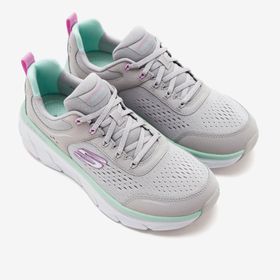 Skechers 150093 GYMT D'lux Walker 2.0 Daisy Doll Gri Kadın Spor Ayakkabı