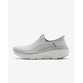 Skechers 150099 LGLV Slip-ins RF D'lux Walker 2.0 Gri Kadın Spor Ayakkabı