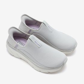 Skechers 150099 LGLV Slip-ins Rf D'lux Walker 2.0 Gri Kadın Spor Ayakkabı
