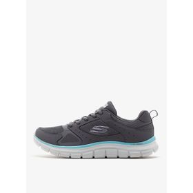 Skechers 150140TK CCAQ Track - Grand Scene Gri Kadın Spor Ayakkabı