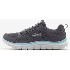 Skechers 150140TK CCAQ Track - Grand Scene Gri Kadın Spor Ayakkabı