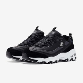 Skechers 150235 BKW D'lites - Golden Chic Siyah Kadın Spor Ayakkabı