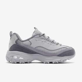 Skechers 150240 GYSL D'lites Gri Kadın Spor Ayakkabı