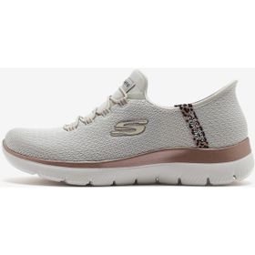 Skechers 150275 NTMT Summits Leopard Chic Bej Kadın Spor Ayakkabı