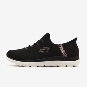 Skechers 150275TK BKMT Summits Leopard Chic Siyah Kadın Spor Ayakkabı