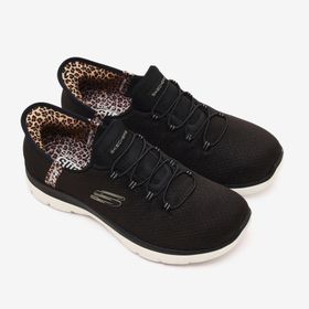 Skechers 150275TK BKMT Summits Leopard Chic Siyah Kadın Spor Ayakkabı