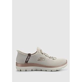 Skechers 150275TK NTMT Summits Leopard Chic Bej Kadın Spor Ayakkabı