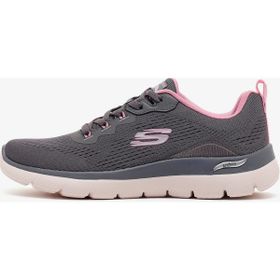 Skechers 150754TK CCPK Arch Fit Summits-daily Flow Gri Kadın Spor Ayakkabı