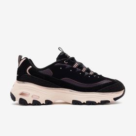Skechers 150873 BKRG D'lites Siyah Kadın Spor Ayakkabı