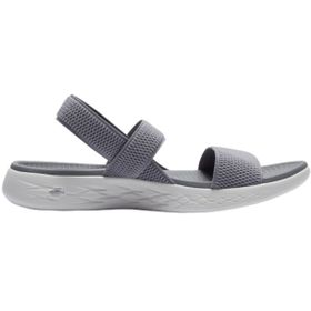 Skechers 15312GYW On-The-Go 600 Flawless Gri Kadın Sandalet