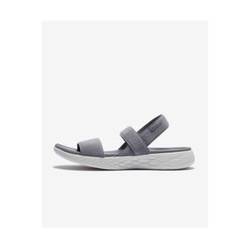 Skechers 15312GYW On-The-Go 600 Flawless Gri Kadın Sandalet