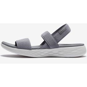 Skechers 15312GYW On-The-Go 600 Flawless Gri Kadın Sandalet