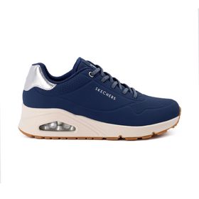 Skechers 155196-NVSL Uno Lacivert Kadın Spor Ayakkabı