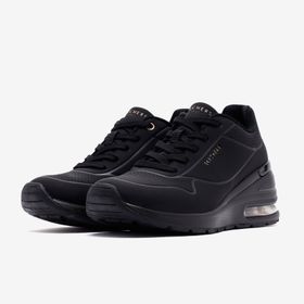 Skechers 155401 BBK Million Air - Elevated Air Siyah Kadın Spor Ayakkabı