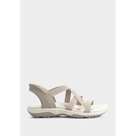 Skechers 163460 TPE Reggae Slim Stretch Flex Bej Kadın Sneaker