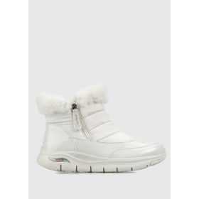Skechers 167252 WWHT Beyaz Kadın Bot