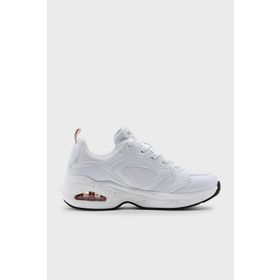 Skechers 177052 WHT Uno - Out Street Fun Beyaz Kadın Spor Ayakkabı