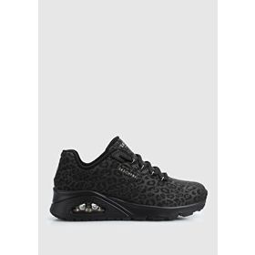 Skechers 177144 BBK Uno Kat Neato Siyah Kadın Spor Ayakkabı