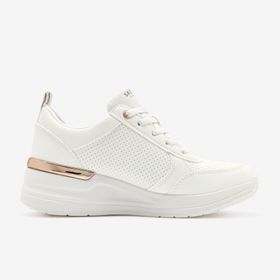 Skechers 177336 WHT Billion 2 - Side Door Beyaz Kadın Beyaz Spor Ayakkabı