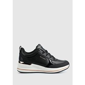 Skechers 177345 BLK Billion 2 - Fine Shine Siyah Kadın Spor Ayakkabı