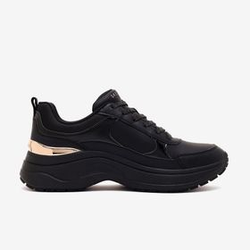 Skechers 177447 BBK Hazel 2 - Stunning You Siyah Kadın Spor Ayakkabı
