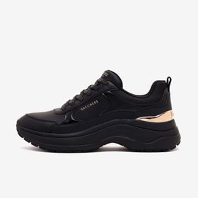 Skechers 177447 BBK Hazel 2 - Stunning You Siyah Kadın Spor Ayakkabı