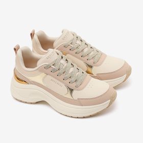 Skechers 177447 NAT Hazel 2 - Stunning You Bej Kadın Spor Ayakkabı