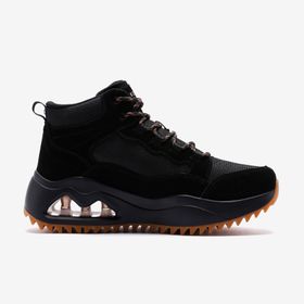 Skechers 177550 BBK Uno Peaks - Street Hikes Siyah Kadın Spor Ayakkabı