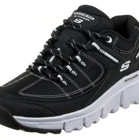 Skechers 180145 BKW Summits At Artists Bluff Siyah Kadın Outdoor Ayakkabı