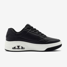 Skechers 183145-BLK Uno Court Siyah Erkek Spor Ayakkabı