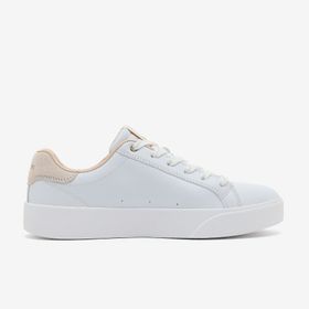 Skechers 185535 WHT Belmont Beyaz Kadın Spor Ayakkabı