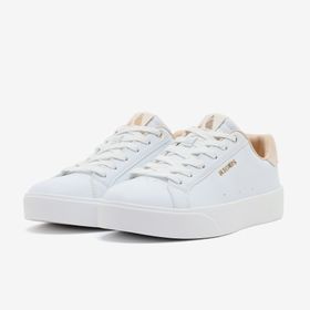Skechers 185535 WHT Belmont Beyaz Kadın Spor Ayakkabı