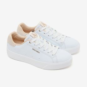 Skechers 185535 WHT Belmont Beyaz Kadın Spor Ayakkabı