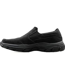 Skechers 204480 BBK Siyah Erkek Deri Spor Ayakkabı