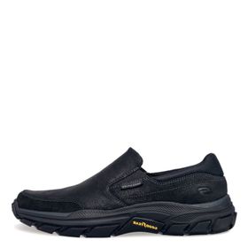 Skechers 204480 BBK Siyah Erkek Deri Spor Ayakkabı