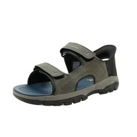 Skechers 205289 CHAR Tresmen Reece Gri Erkek Sandalet