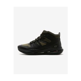 Skechers 210478 BKOL Arch Fit Orvan Montfort Erkek Siyah Bot