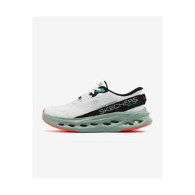 Skechers 220421 WMLT Max Cushioning Glide-step - Advert Beyaz Erkek Koşu Spor Ayakkabı