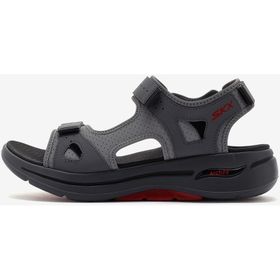 Skechers 229064 CCRD Go Walk Arch Fit Sandal Missi Gri Erkek Sandalet