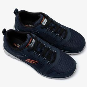 Skechers 232001 Lacivert Beyaz Knockhill Erkek Spor Ayakkabı