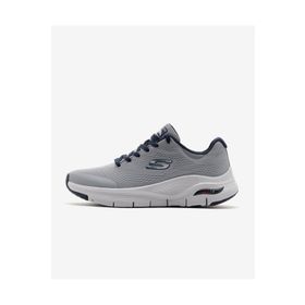 Skechers 232040TK GYNV ARCH FİT Gri Lacivert Erkek Lifestyle Ayakkabı