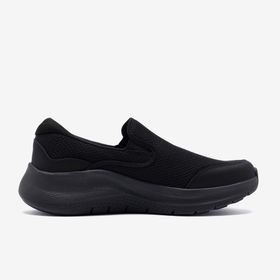 Skechers 232706TK BBK Arch Fit 2.0 Vallo Siyah Erkek Spor Ayakkabı