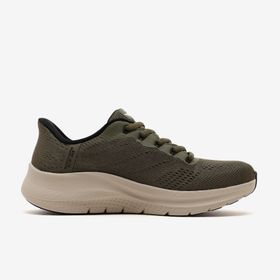 Skechers 232712 OLBK Arch Fit 2.0 Haki Erkek Spor Ayakkabı